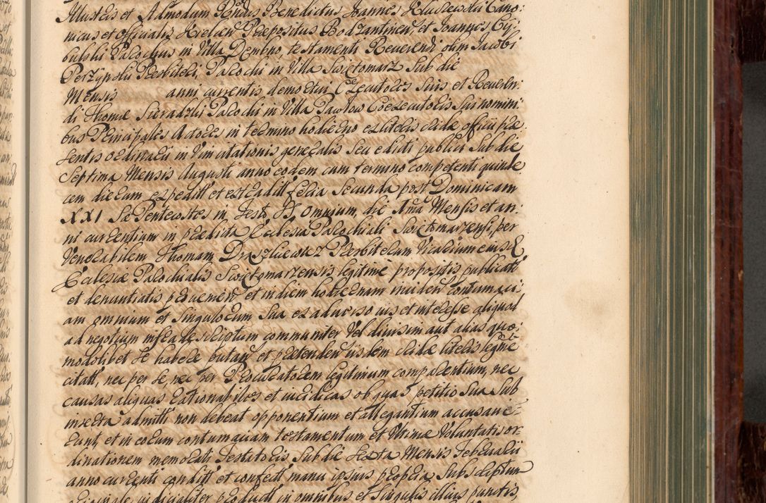 Zdjęcie nr 328 dla obiektu archiwalnego: Acta actorum episcopalium R. D. Joannis a Małachowice Małachowski, episcopi Cracoviensis a die 16 Julii anni 1688 et 1689 acticatorum. Volumen IV