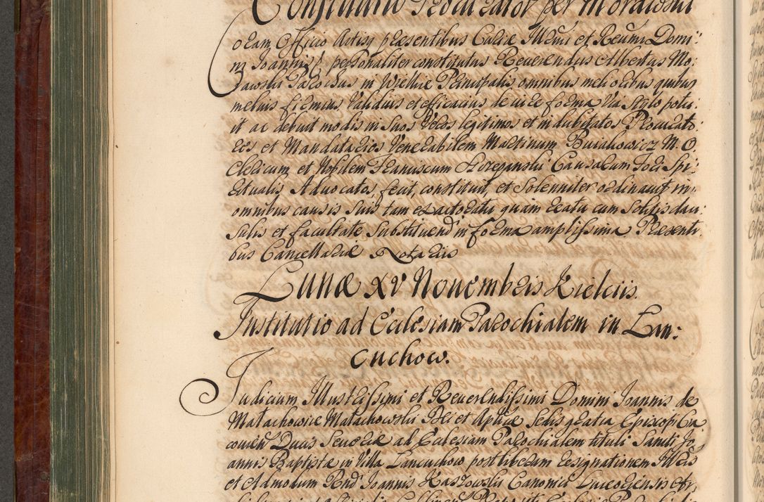 Zdjęcie nr 323 dla obiektu archiwalnego: Acta actorum episcopalium R. D. Joannis a Małachowice Małachowski, episcopi Cracoviensis a die 16 Julii anni 1688 et 1689 acticatorum. Volumen IV