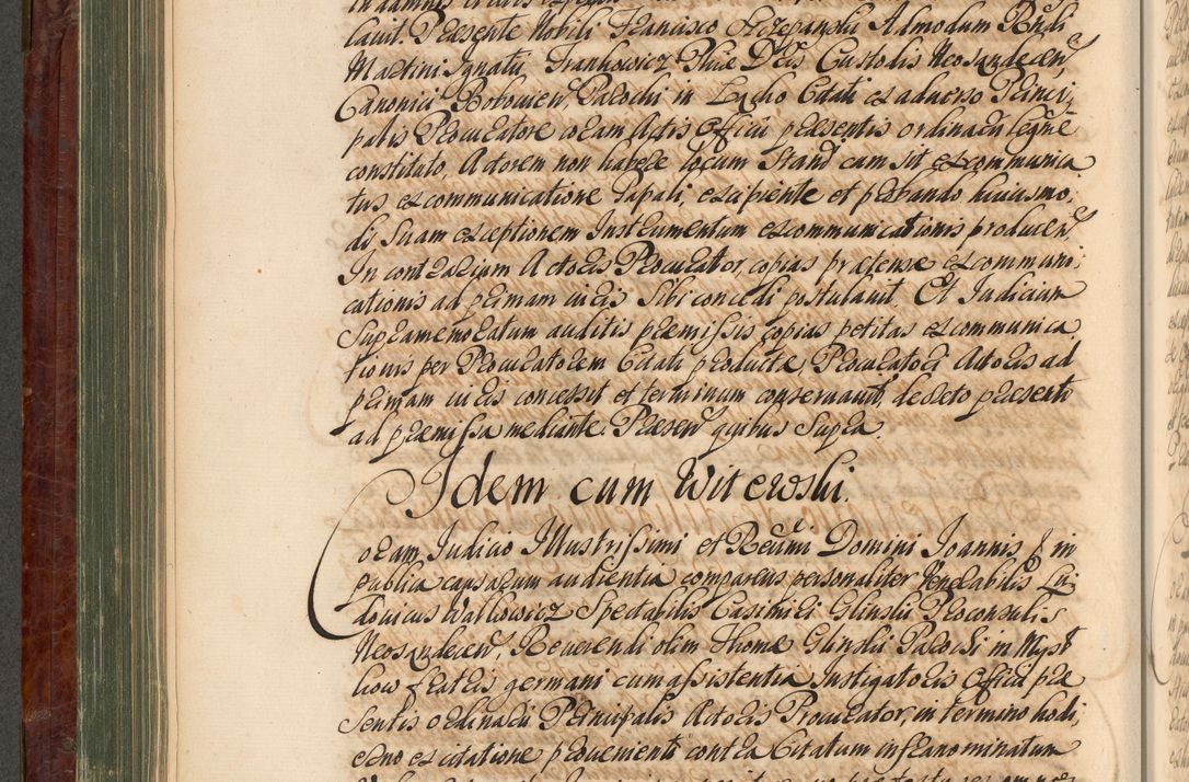 Zdjęcie nr 317 dla obiektu archiwalnego: Acta actorum episcopalium R. D. Joannis a Małachowice Małachowski, episcopi Cracoviensis a die 16 Julii anni 1688 et 1689 acticatorum. Volumen IV