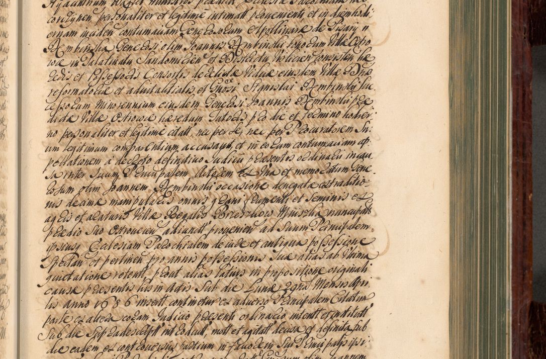 Zdjęcie nr 310 dla obiektu archiwalnego: Acta actorum episcopalium R. D. Joannis a Małachowice Małachowski, episcopi Cracoviensis a die 16 Julii anni 1688 et 1689 acticatorum. Volumen IV