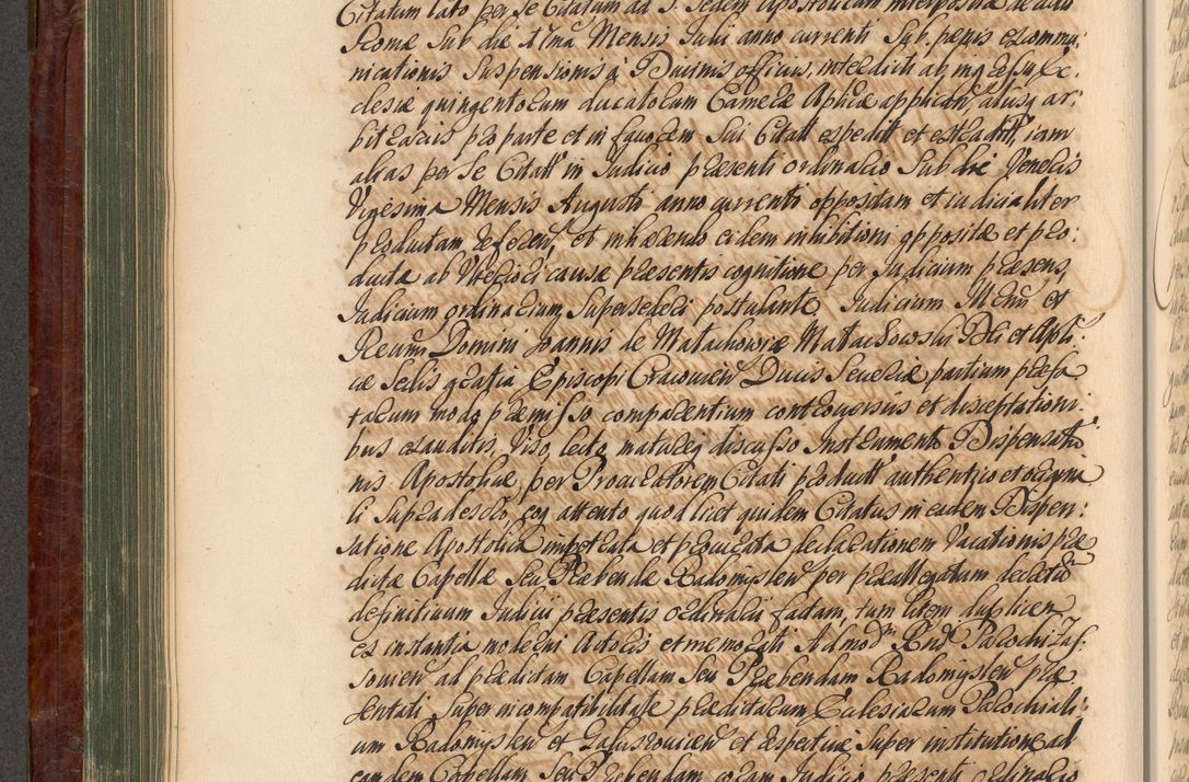 Zdjęcie nr 305 dla obiektu archiwalnego: Acta actorum episcopalium R. D. Joannis a Małachowice Małachowski, episcopi Cracoviensis a die 16 Julii anni 1688 et 1689 acticatorum. Volumen IV