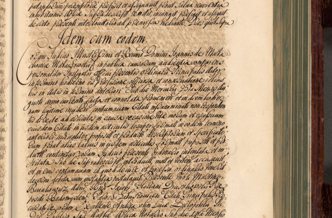 Zdjęcie nr 306 dla obiektu archiwalnego: Acta actorum episcopalium R. D. Joannis a Małachowice Małachowski, episcopi Cracoviensis a die 16 Julii anni 1688 et 1689 acticatorum. Volumen IV