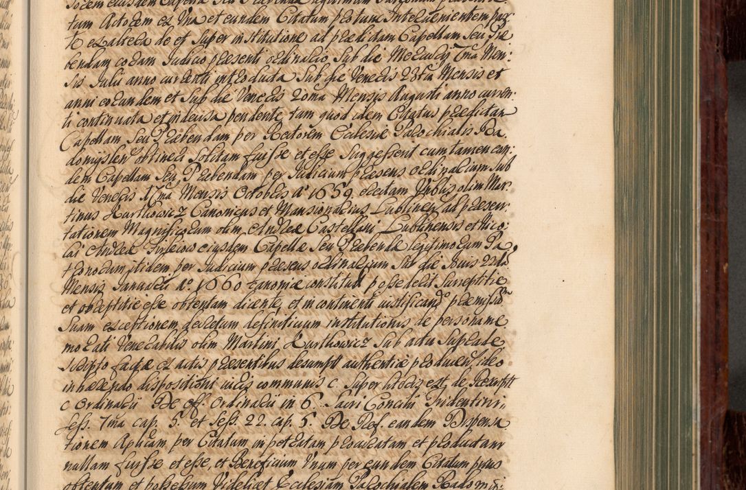 Zdjęcie nr 304 dla obiektu archiwalnego: Acta actorum episcopalium R. D. Joannis a Małachowice Małachowski, episcopi Cracoviensis a die 16 Julii anni 1688 et 1689 acticatorum. Volumen IV