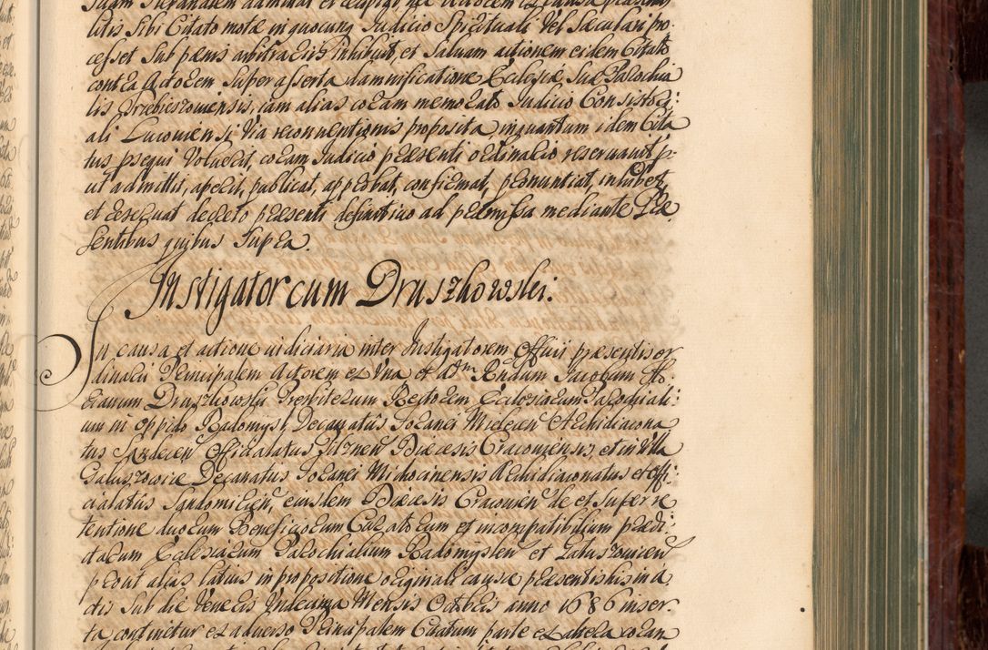 Zdjęcie nr 302 dla obiektu archiwalnego: Acta actorum episcopalium R. D. Joannis a Małachowice Małachowski, episcopi Cracoviensis a die 16 Julii anni 1688 et 1689 acticatorum. Volumen IV