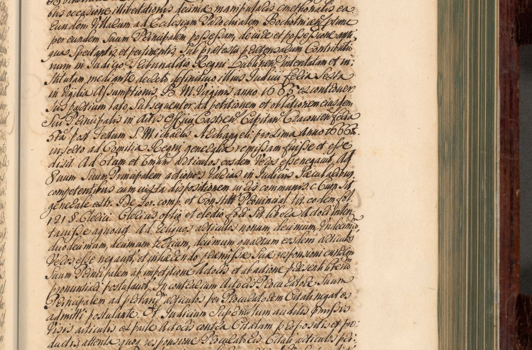 Zdjęcie nr 298 dla obiektu archiwalnego: Acta actorum episcopalium R. D. Joannis a Małachowice Małachowski, episcopi Cracoviensis a die 16 Julii anni 1688 et 1689 acticatorum. Volumen IV
