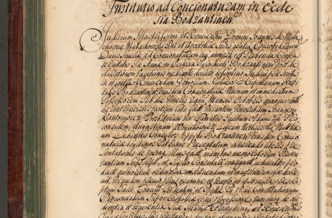 Zdjęcie nr 291 dla obiektu archiwalnego: Acta actorum episcopalium R. D. Joannis a Małachowice Małachowski, episcopi Cracoviensis a die 16 Julii anni 1688 et 1689 acticatorum. Volumen IV