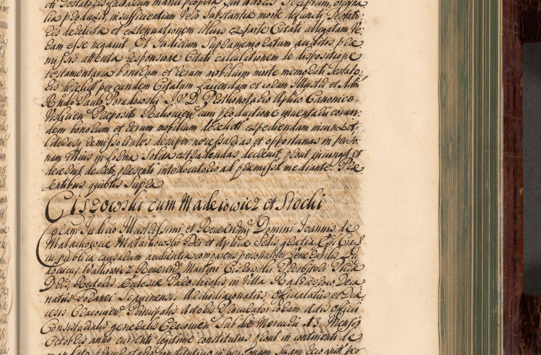 Zdjęcie nr 278 dla obiektu archiwalnego: Acta actorum episcopalium R. D. Joannis a Małachowice Małachowski, episcopi Cracoviensis a die 16 Julii anni 1688 et 1689 acticatorum. Volumen IV