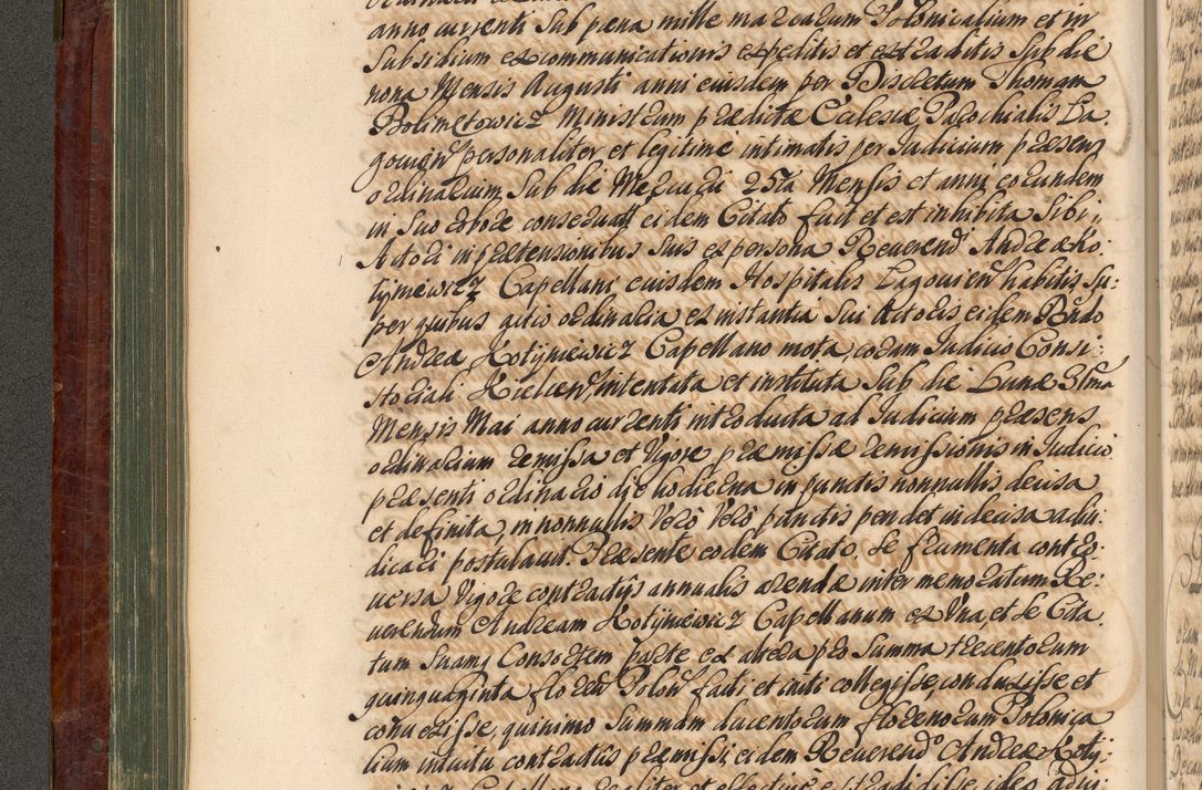 Zdjęcie nr 275 dla obiektu archiwalnego: Acta actorum episcopalium R. D. Joannis a Małachowice Małachowski, episcopi Cracoviensis a die 16 Julii anni 1688 et 1689 acticatorum. Volumen IV