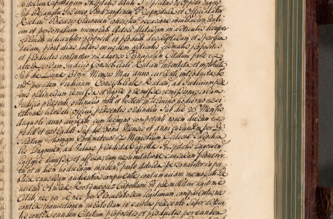 Zdjęcie nr 270 dla obiektu archiwalnego: Acta actorum episcopalium R. D. Joannis a Małachowice Małachowski, episcopi Cracoviensis a die 16 Julii anni 1688 et 1689 acticatorum. Volumen IV