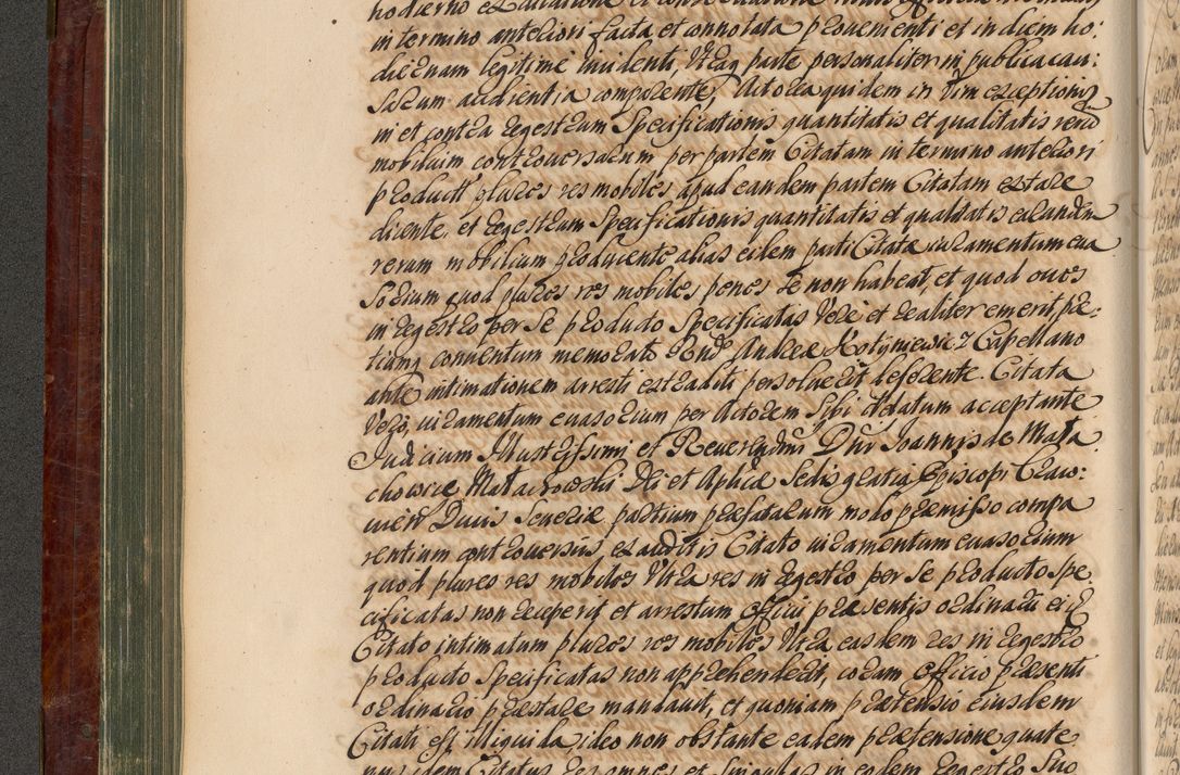 Zdjęcie nr 273 dla obiektu archiwalnego: Acta actorum episcopalium R. D. Joannis a Małachowice Małachowski, episcopi Cracoviensis a die 16 Julii anni 1688 et 1689 acticatorum. Volumen IV