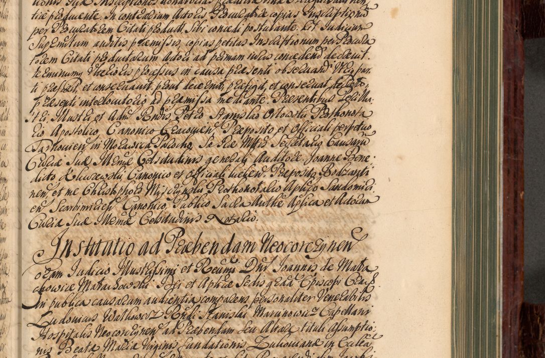 Zdjęcie nr 258 dla obiektu archiwalnego: Acta actorum episcopalium R. D. Joannis a Małachowice Małachowski, episcopi Cracoviensis a die 16 Julii anni 1688 et 1689 acticatorum. Volumen IV