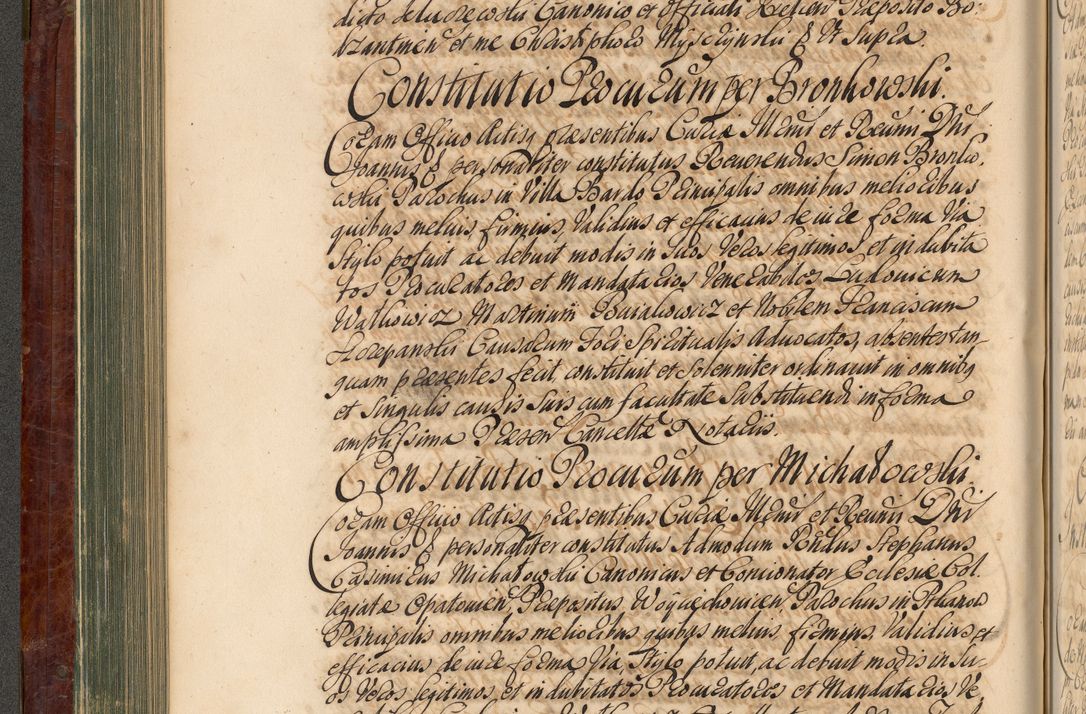 Zdjęcie nr 255 dla obiektu archiwalnego: Acta actorum episcopalium R. D. Joannis a Małachowice Małachowski, episcopi Cracoviensis a die 16 Julii anni 1688 et 1689 acticatorum. Volumen IV