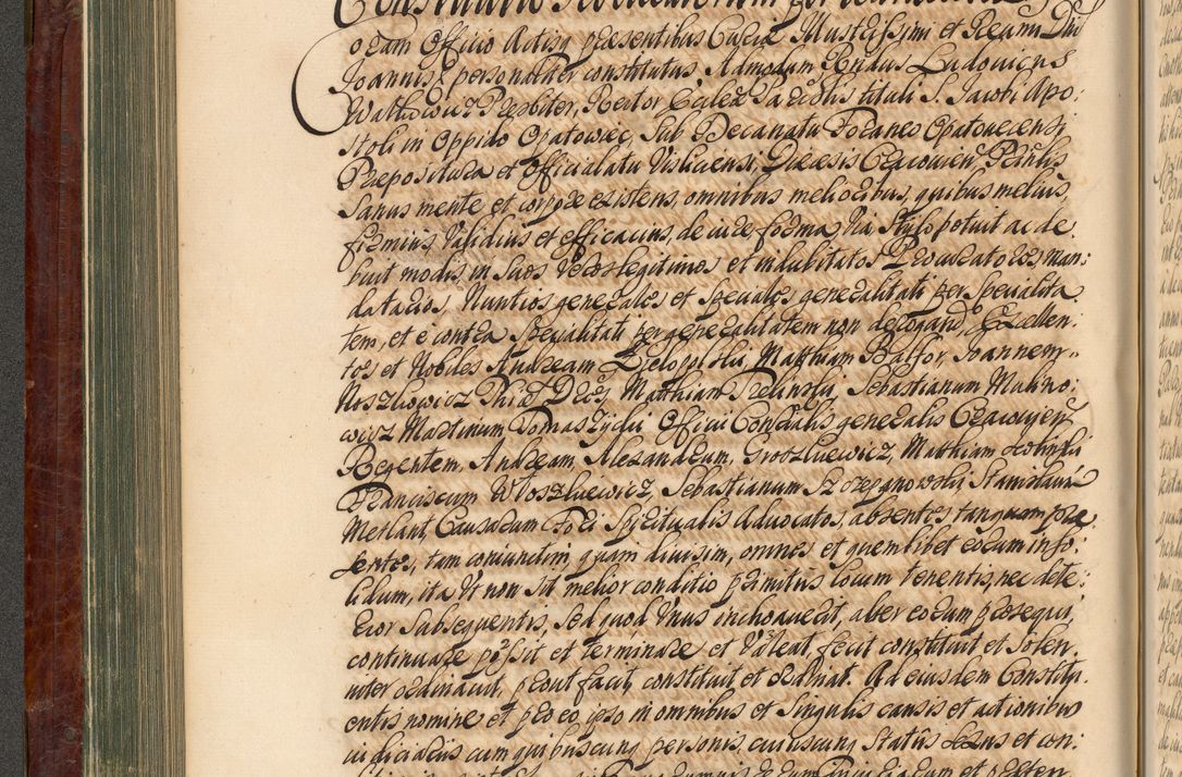 Zdjęcie nr 247 dla obiektu archiwalnego: Acta actorum episcopalium R. D. Joannis a Małachowice Małachowski, episcopi Cracoviensis a die 16 Julii anni 1688 et 1689 acticatorum. Volumen IV