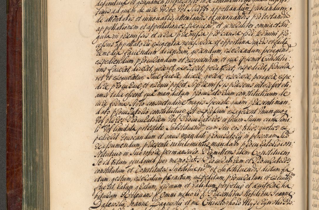 Zdjęcie nr 249 dla obiektu archiwalnego: Acta actorum episcopalium R. D. Joannis a Małachowice Małachowski, episcopi Cracoviensis a die 16 Julii anni 1688 et 1689 acticatorum. Volumen IV