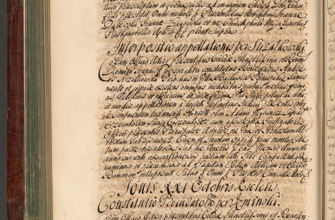 Zdjęcie nr 245 dla obiektu archiwalnego: Acta actorum episcopalium R. D. Joannis a Małachowice Małachowski, episcopi Cracoviensis a die 16 Julii anni 1688 et 1689 acticatorum. Volumen IV
