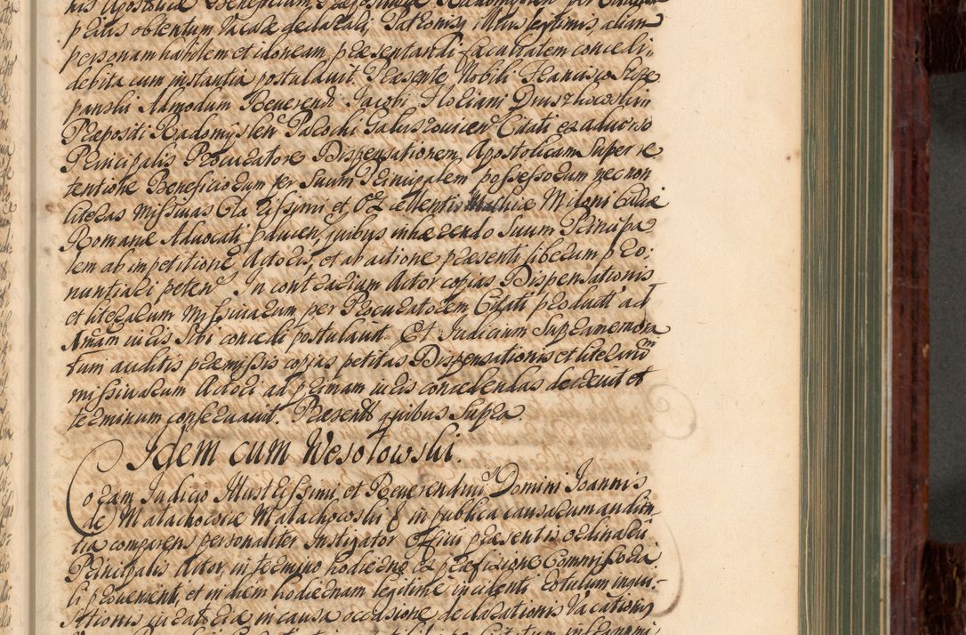 Zdjęcie nr 240 dla obiektu archiwalnego: Acta actorum episcopalium R. D. Joannis a Małachowice Małachowski, episcopi Cracoviensis a die 16 Julii anni 1688 et 1689 acticatorum. Volumen IV