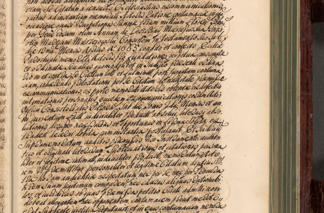Zdjęcie nr 234 dla obiektu archiwalnego: Acta actorum episcopalium R. D. Joannis a Małachowice Małachowski, episcopi Cracoviensis a die 16 Julii anni 1688 et 1689 acticatorum. Volumen IV