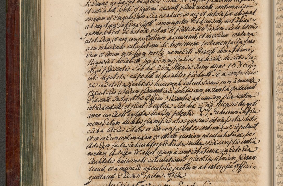 Zdjęcie nr 235 dla obiektu archiwalnego: Acta actorum episcopalium R. D. Joannis a Małachowice Małachowski, episcopi Cracoviensis a die 16 Julii anni 1688 et 1689 acticatorum. Volumen IV