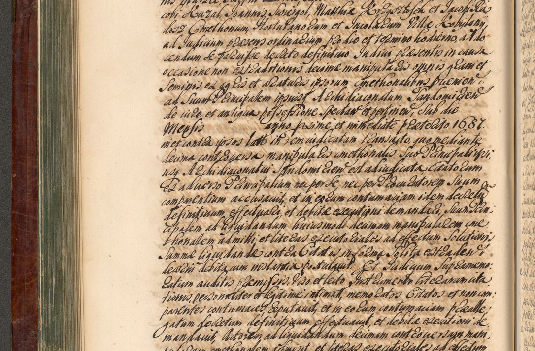 Zdjęcie nr 229 dla obiektu archiwalnego: Acta actorum episcopalium R. D. Joannis a Małachowice Małachowski, episcopi Cracoviensis a die 16 Julii anni 1688 et 1689 acticatorum. Volumen IV