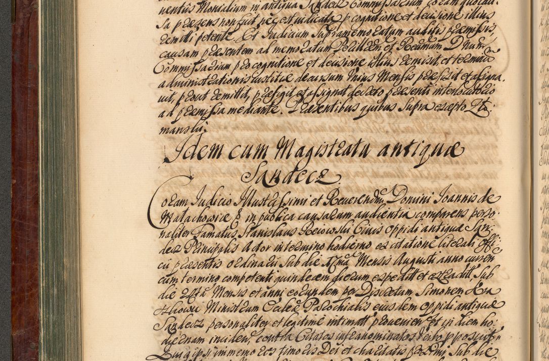 Zdjęcie nr 221 dla obiektu archiwalnego: Acta actorum episcopalium R. D. Joannis a Małachowice Małachowski, episcopi Cracoviensis a die 16 Julii anni 1688 et 1689 acticatorum. Volumen IV
