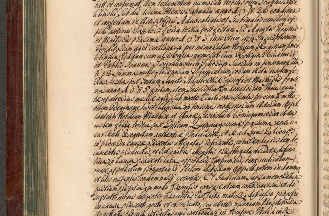 Zdjęcie nr 219 dla obiektu archiwalnego: Acta actorum episcopalium R. D. Joannis a Małachowice Małachowski, episcopi Cracoviensis a die 16 Julii anni 1688 et 1689 acticatorum. Volumen IV