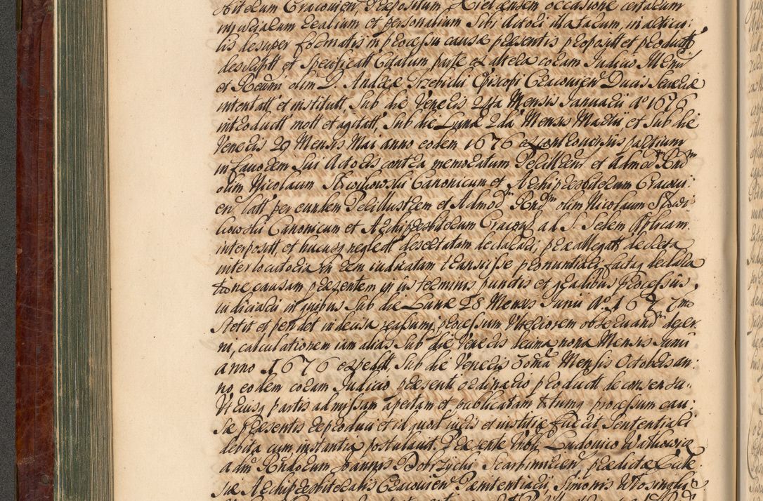 Zdjęcie nr 215 dla obiektu archiwalnego: Acta actorum episcopalium R. D. Joannis a Małachowice Małachowski, episcopi Cracoviensis a die 16 Julii anni 1688 et 1689 acticatorum. Volumen IV