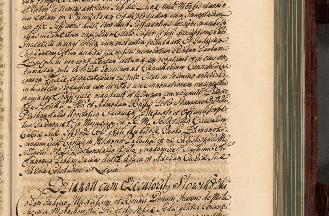 Zdjęcie nr 214 dla obiektu archiwalnego: Acta actorum episcopalium R. D. Joannis a Małachowice Małachowski, episcopi Cracoviensis a die 16 Julii anni 1688 et 1689 acticatorum. Volumen IV