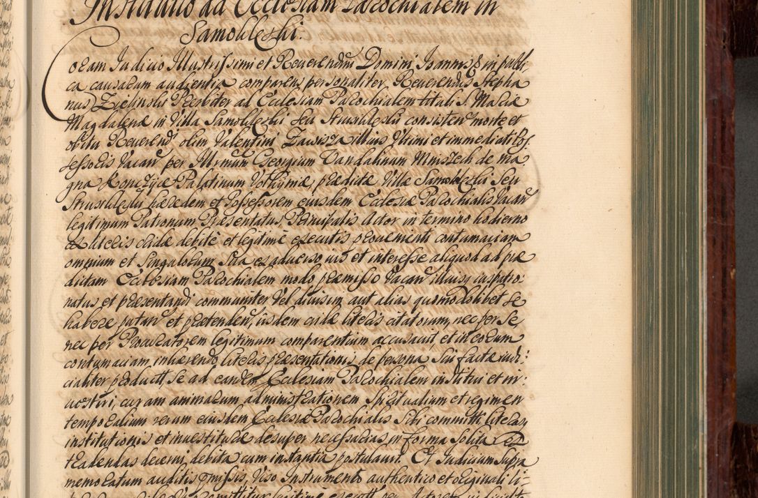 Zdjęcie nr 410 dla obiektu archiwalnego: Acta actorum episcopalium R. D. Joannis a Małachowice Małachowski, episcopi Cracoviensis a die 16 Julii anni 1688 et 1689 acticatorum. Volumen IV