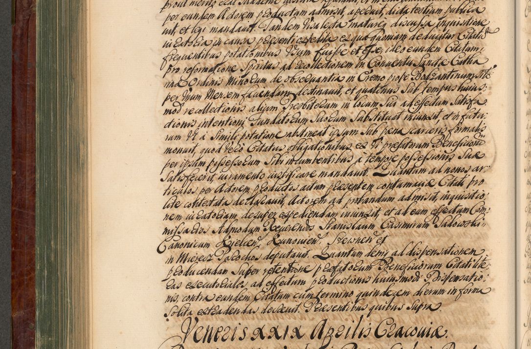 Zdjęcie nr 407 dla obiektu archiwalnego: Acta actorum episcopalium R. D. Joannis a Małachowice Małachowski, episcopi Cracoviensis a die 16 Julii anni 1688 et 1689 acticatorum. Volumen IV