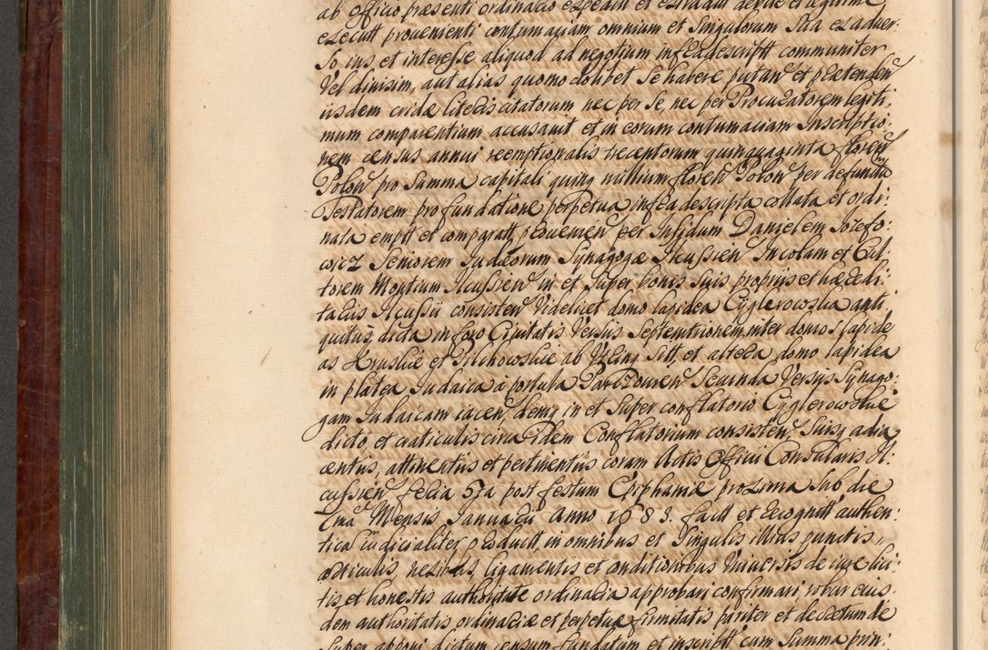 Zdjęcie nr 599 dla obiektu archiwalnego: Acta actorum episcopalium R. D. Joannis a Małachowice Małachowski, episcopi Cracoviensis a die 16 Julii anni 1688 et 1689 acticatorum. Volumen IV