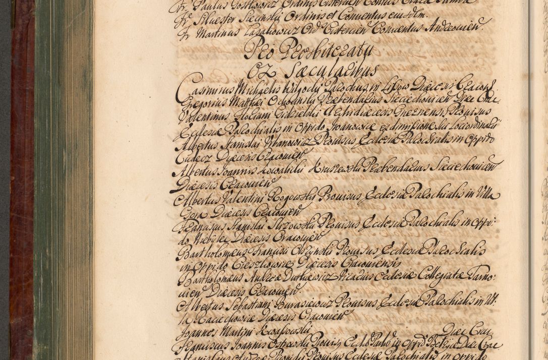 Zdjęcie nr 597 dla obiektu archiwalnego: Acta actorum episcopalium R. D. Joannis a Małachowice Małachowski, episcopi Cracoviensis a die 16 Julii anni 1688 et 1689 acticatorum. Volumen IV
