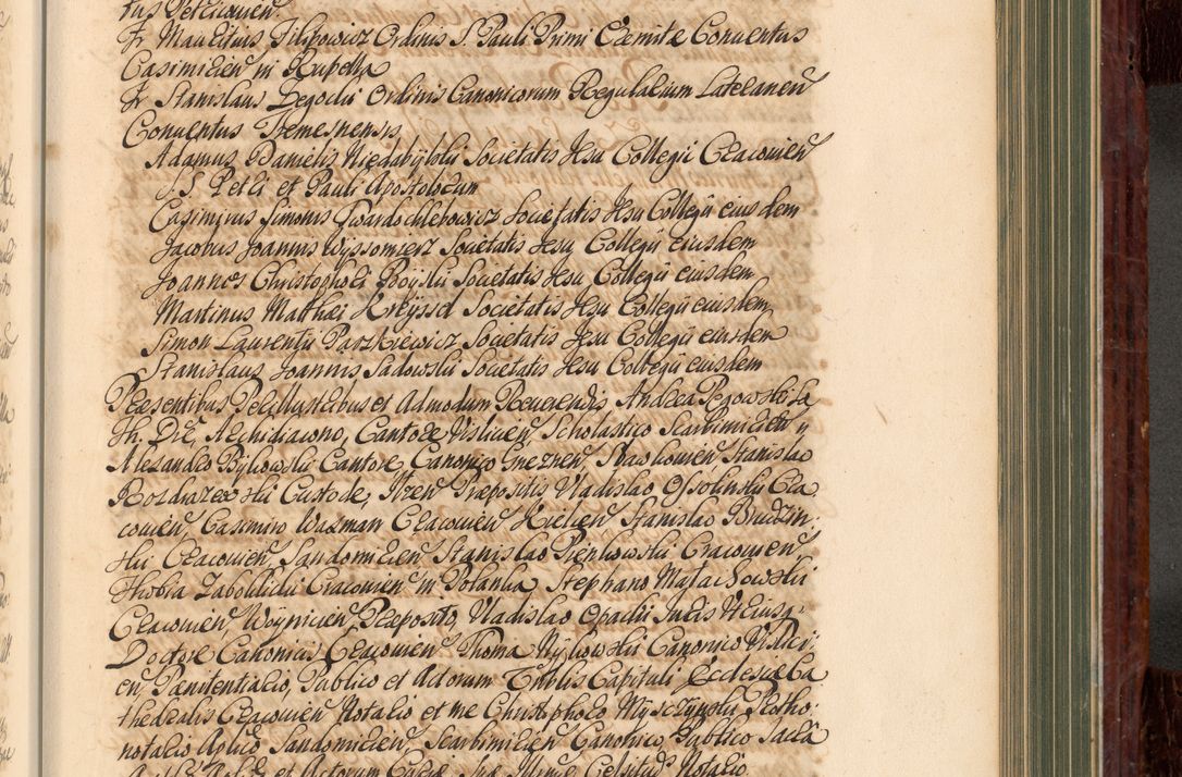 Zdjęcie nr 598 dla obiektu archiwalnego: Acta actorum episcopalium R. D. Joannis a Małachowice Małachowski, episcopi Cracoviensis a die 16 Julii anni 1688 et 1689 acticatorum. Volumen IV