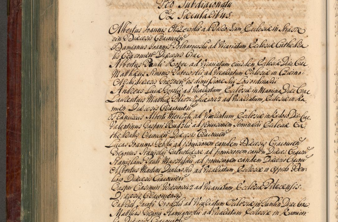 Zdjęcie nr 595 dla obiektu archiwalnego: Acta actorum episcopalium R. D. Joannis a Małachowice Małachowski, episcopi Cracoviensis a die 16 Julii anni 1688 et 1689 acticatorum. Volumen IV