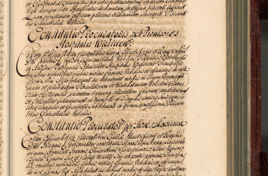 Zdjęcie nr 592 dla obiektu archiwalnego: Acta actorum episcopalium R. D. Joannis a Małachowice Małachowski, episcopi Cracoviensis a die 16 Julii anni 1688 et 1689 acticatorum. Volumen IV