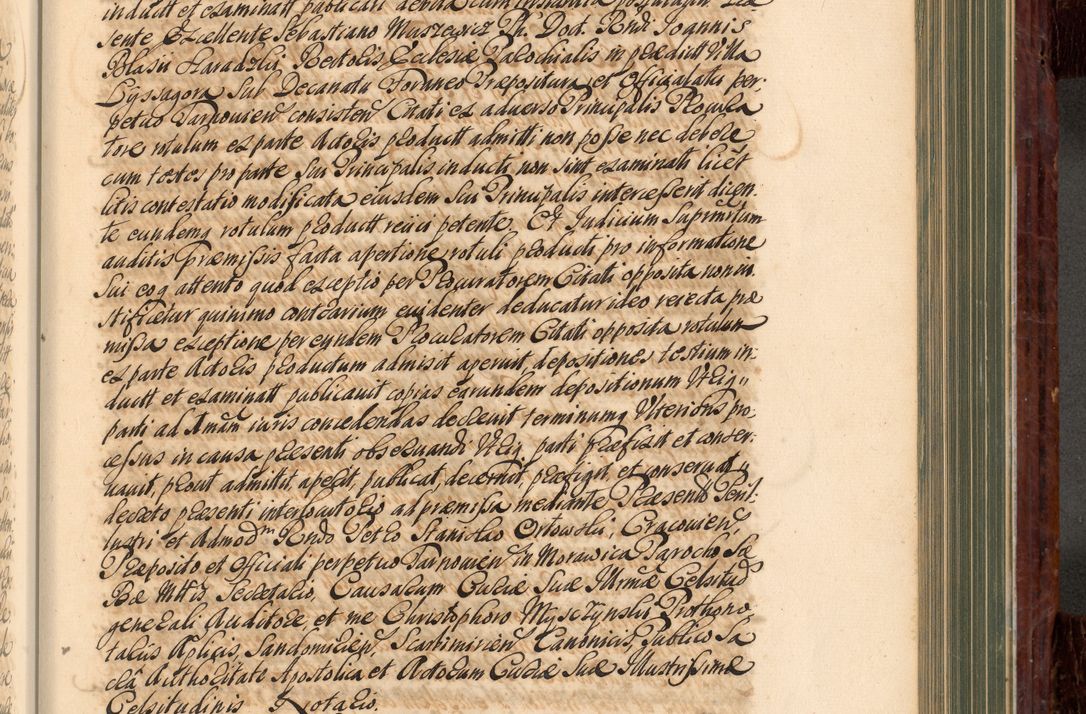 Zdjęcie nr 586 dla obiektu archiwalnego: Acta actorum episcopalium R. D. Joannis a Małachowice Małachowski, episcopi Cracoviensis a die 16 Julii anni 1688 et 1689 acticatorum. Volumen IV