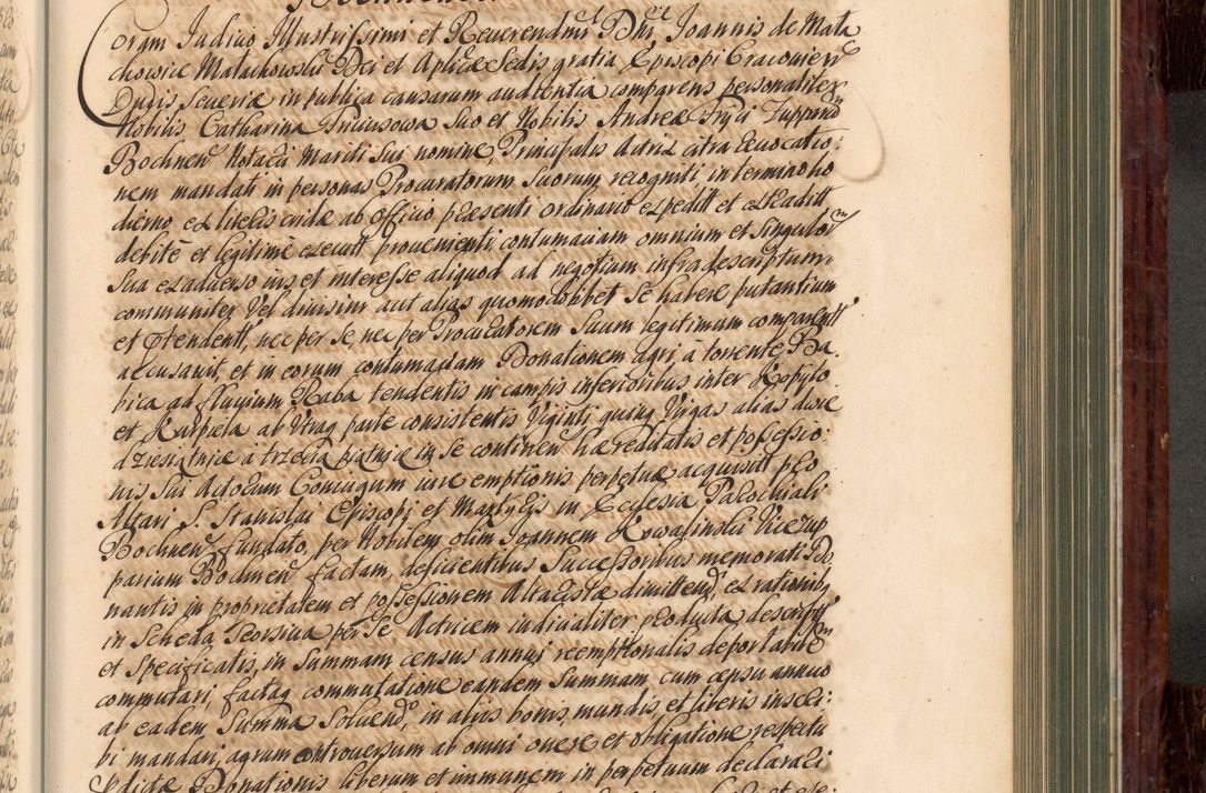 Zdjęcie nr 584 dla obiektu archiwalnego: Acta actorum episcopalium R. D. Joannis a Małachowice Małachowski, episcopi Cracoviensis a die 16 Julii anni 1688 et 1689 acticatorum. Volumen IV