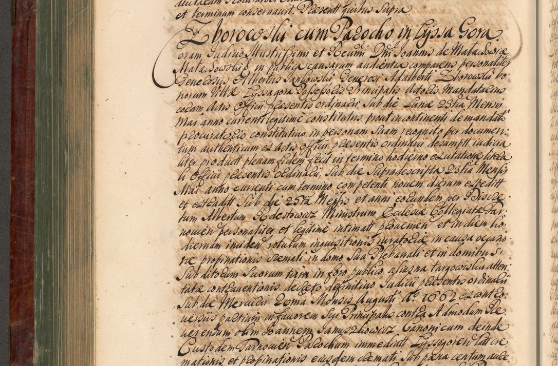 Zdjęcie nr 585 dla obiektu archiwalnego: Acta actorum episcopalium R. D. Joannis a Małachowice Małachowski, episcopi Cracoviensis a die 16 Julii anni 1688 et 1689 acticatorum. Volumen IV