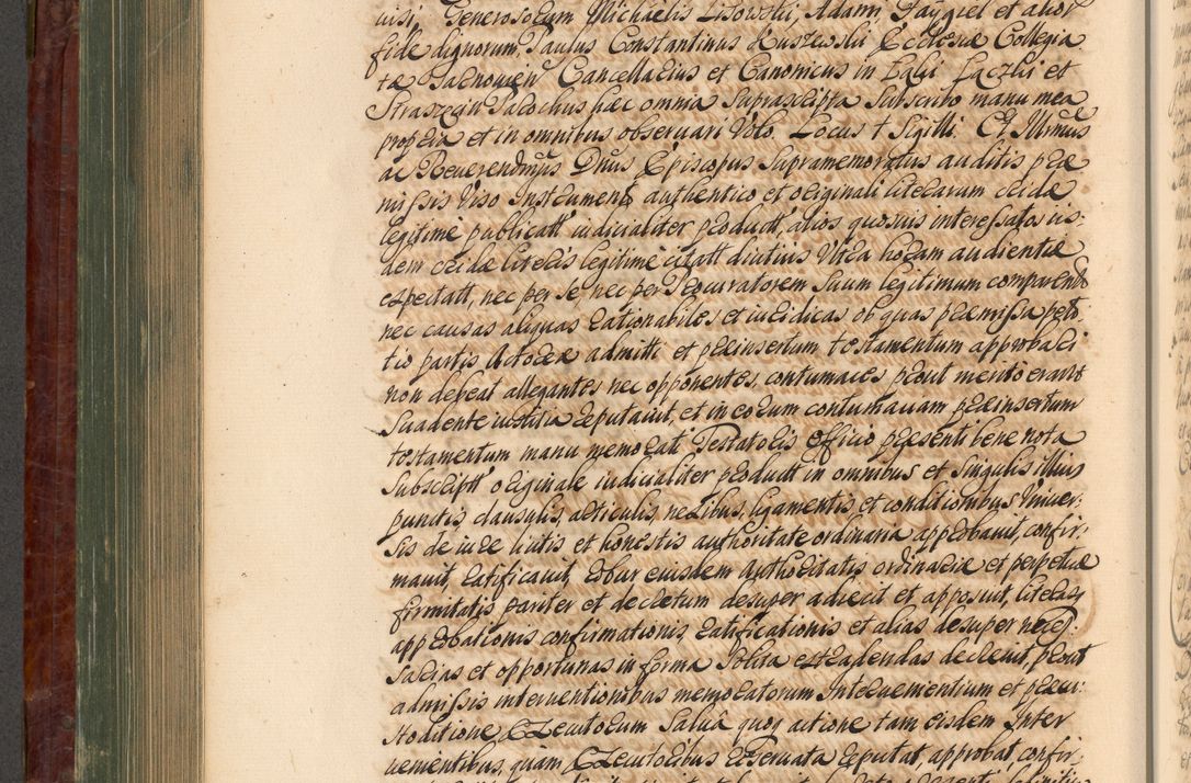 Zdjęcie nr 579 dla obiektu archiwalnego: Acta actorum episcopalium R. D. Joannis a Małachowice Małachowski, episcopi Cracoviensis a die 16 Julii anni 1688 et 1689 acticatorum. Volumen IV