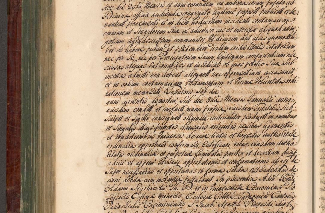 Zdjęcie nr 573 dla obiektu archiwalnego: Acta actorum episcopalium R. D. Joannis a Małachowice Małachowski, episcopi Cracoviensis a die 16 Julii anni 1688 et 1689 acticatorum. Volumen IV