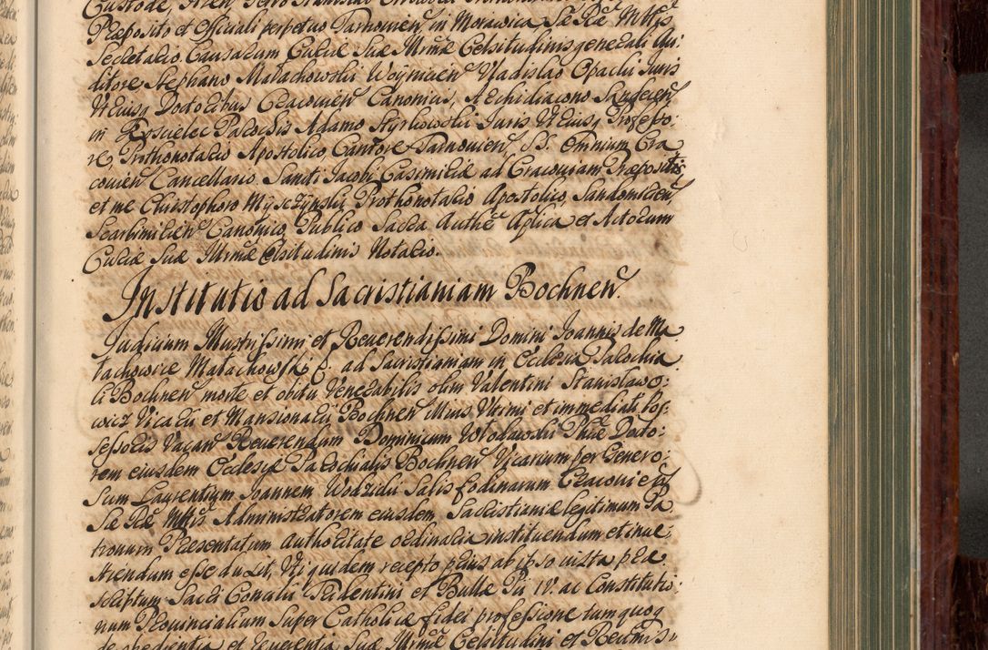 Zdjęcie nr 570 dla obiektu archiwalnego: Acta actorum episcopalium R. D. Joannis a Małachowice Małachowski, episcopi Cracoviensis a die 16 Julii anni 1688 et 1689 acticatorum. Volumen IV