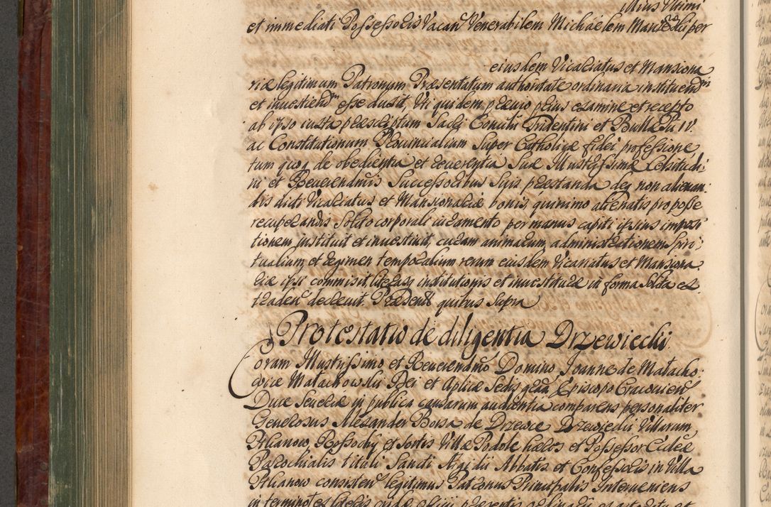 Zdjęcie nr 571 dla obiektu archiwalnego: Acta actorum episcopalium R. D. Joannis a Małachowice Małachowski, episcopi Cracoviensis a die 16 Julii anni 1688 et 1689 acticatorum. Volumen IV