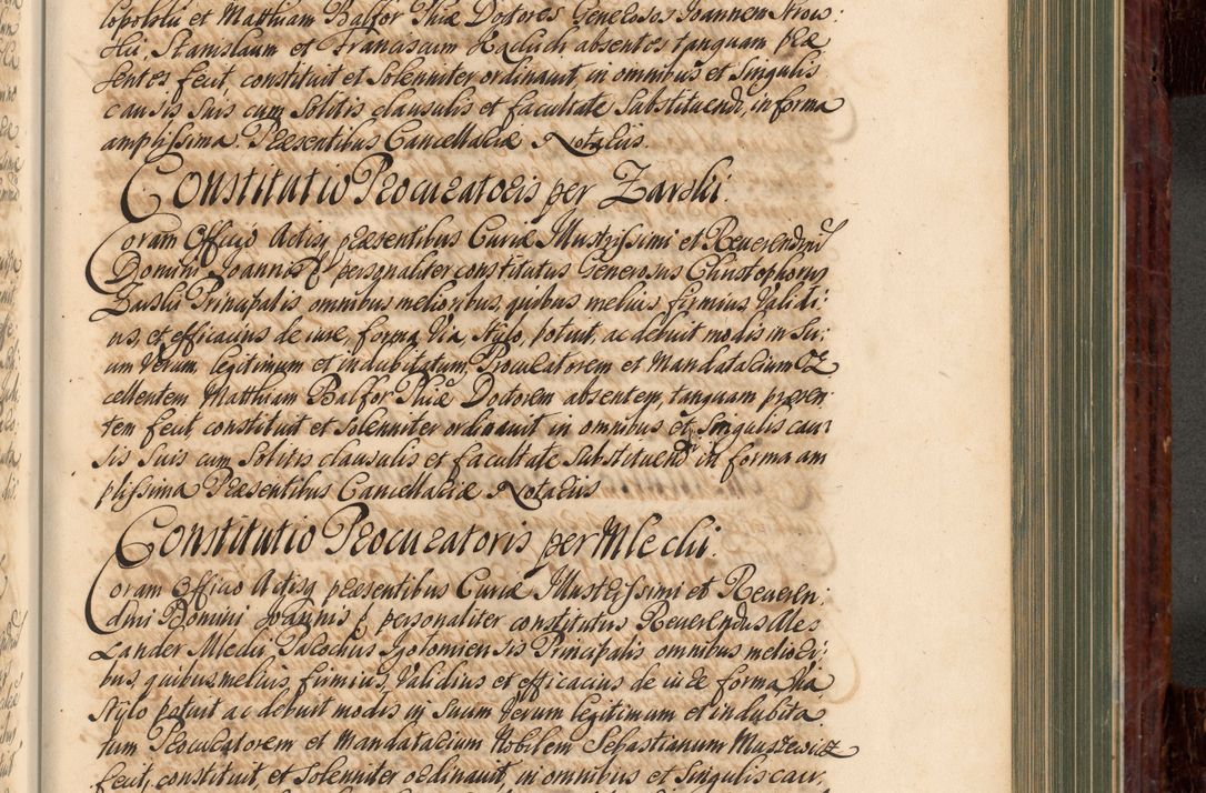 Zdjęcie nr 566 dla obiektu archiwalnego: Acta actorum episcopalium R. D. Joannis a Małachowice Małachowski, episcopi Cracoviensis a die 16 Julii anni 1688 et 1689 acticatorum. Volumen IV