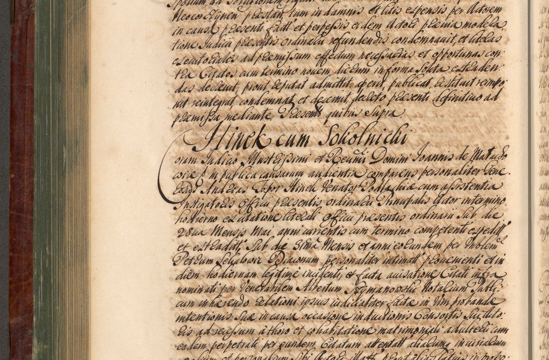 Zdjęcie nr 561 dla obiektu archiwalnego: Acta actorum episcopalium R. D. Joannis a Małachowice Małachowski, episcopi Cracoviensis a die 16 Julii anni 1688 et 1689 acticatorum. Volumen IV