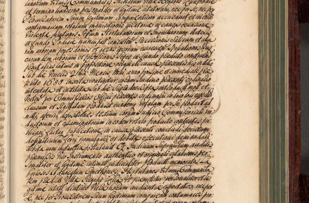 Zdjęcie nr 560 dla obiektu archiwalnego: Acta actorum episcopalium R. D. Joannis a Małachowice Małachowski, episcopi Cracoviensis a die 16 Julii anni 1688 et 1689 acticatorum. Volumen IV