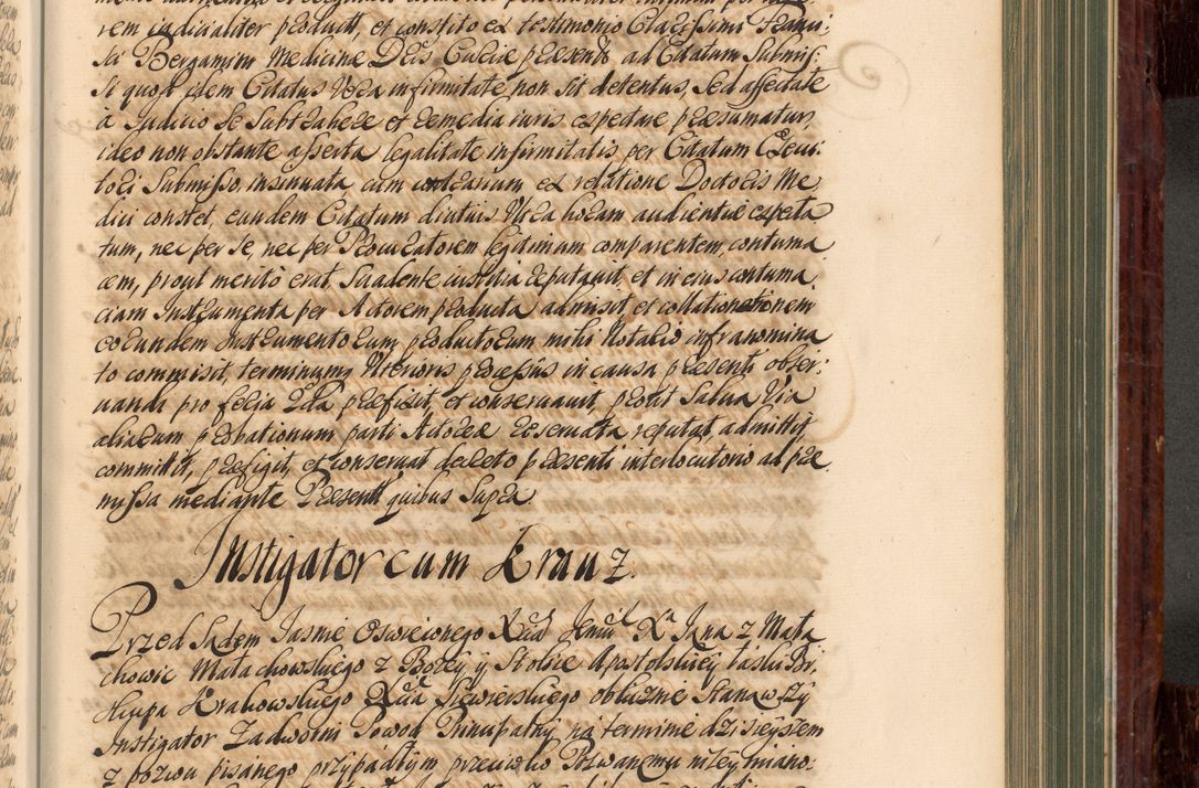Zdjęcie nr 562 dla obiektu archiwalnego: Acta actorum episcopalium R. D. Joannis a Małachowice Małachowski, episcopi Cracoviensis a die 16 Julii anni 1688 et 1689 acticatorum. Volumen IV