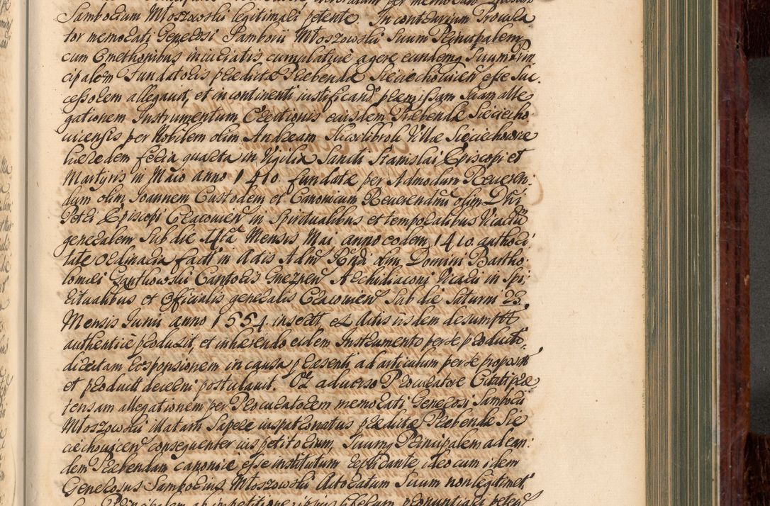 Zdjęcie nr 558 dla obiektu archiwalnego: Acta actorum episcopalium R. D. Joannis a Małachowice Małachowski, episcopi Cracoviensis a die 16 Julii anni 1688 et 1689 acticatorum. Volumen IV