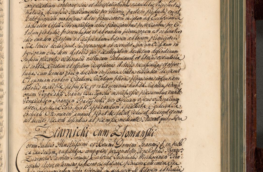 Zdjęcie nr 556 dla obiektu archiwalnego: Acta actorum episcopalium R. D. Joannis a Małachowice Małachowski, episcopi Cracoviensis a die 16 Julii anni 1688 et 1689 acticatorum. Volumen IV