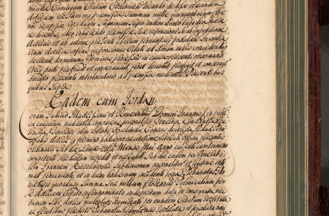 Zdjęcie nr 552 dla obiektu archiwalnego: Acta actorum episcopalium R. D. Joannis a Małachowice Małachowski, episcopi Cracoviensis a die 16 Julii anni 1688 et 1689 acticatorum. Volumen IV