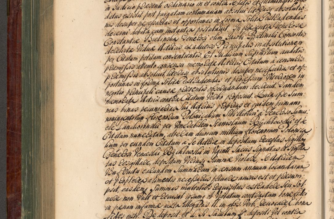 Zdjęcie nr 551 dla obiektu archiwalnego: Acta actorum episcopalium R. D. Joannis a Małachowice Małachowski, episcopi Cracoviensis a die 16 Julii anni 1688 et 1689 acticatorum. Volumen IV