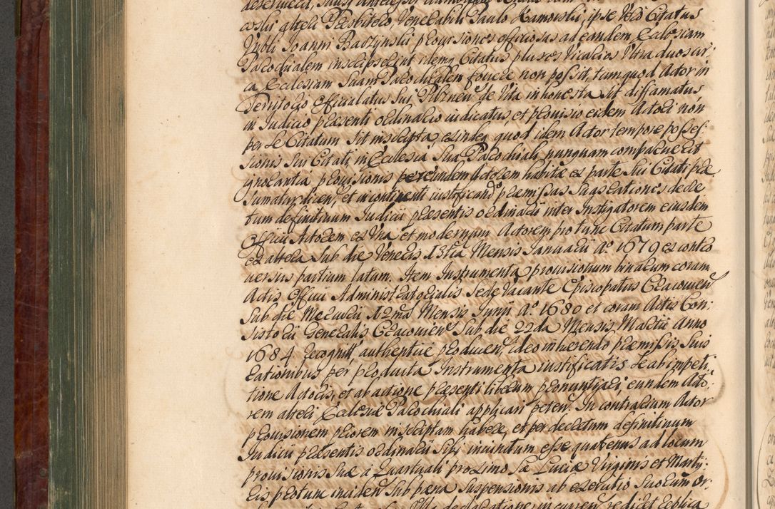 Zdjęcie nr 555 dla obiektu archiwalnego: Acta actorum episcopalium R. D. Joannis a Małachowice Małachowski, episcopi Cracoviensis a die 16 Julii anni 1688 et 1689 acticatorum. Volumen IV